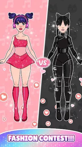 Скриншот 3 — Sweet Paper Doll: Dress Up DIY
