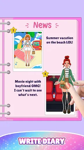 Скриншот 6 — Sweet Paper Doll: Dress Up DIY
