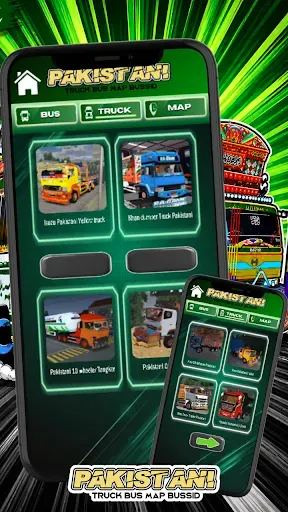 Скриншот 3 — Pakistani Truck Bus Map Bussid