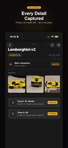 Скриншот 2 — brckd: LEGO 3D Model Builder