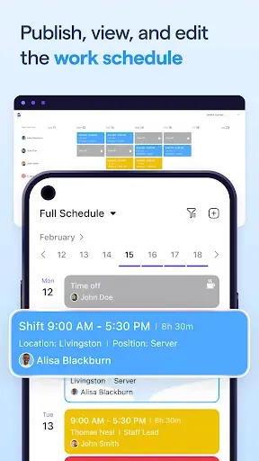 Скриншот 4 — Breakroom Chat & Scheduling