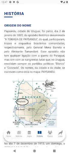 Скриншот 3 — Paysandu Sport Club - Oficial