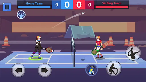 Скриншот 2 — Badminton Hero-Championship