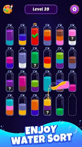 Скриншот 7 — Water Sort: Color Sort Master