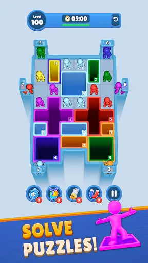 Скриншот 2 — Drop Away: Color Puzzle