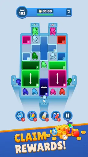 Скриншот 6 — Drop Away: Color Puzzle