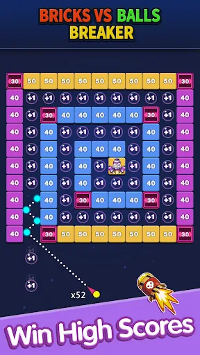 Скриншот 3 — Bricks vs Balls Breaker