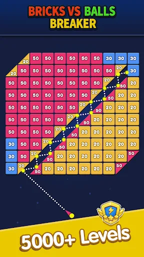 Скриншот 5 — Bricks vs Balls Breaker
