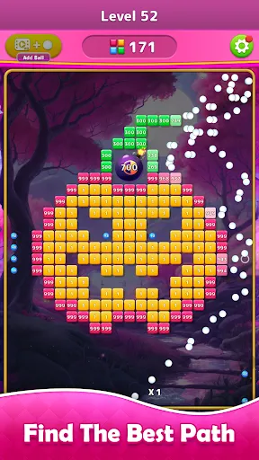 Скриншот 1 — Bricks Ball Journey