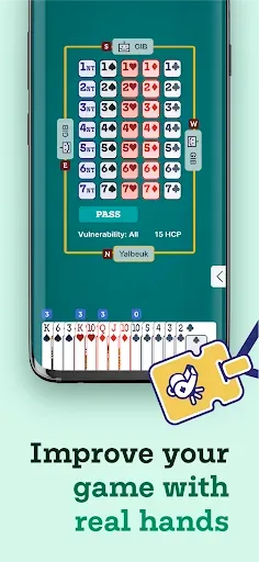 Скриншот 2 — BBO Trainer  – Bridge Practice