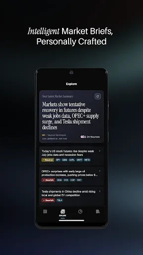Скриншот 3 — Barebone - AI Finance Research
