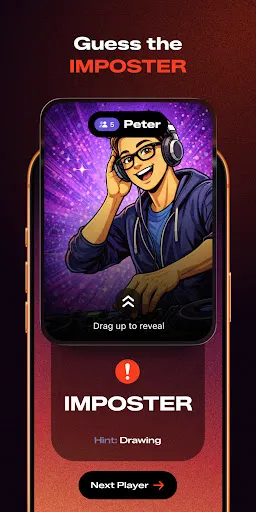 Скриншот 2 — Partigo: Imposter Party Games