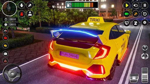 Скриншот 2 — Crazy Car Driving: Taxi Games