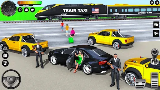 Скриншот 5 — Crazy Car Driving: Taxi Games