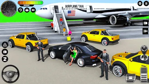 Скриншот 6 — Crazy Car Driving: Taxi Games