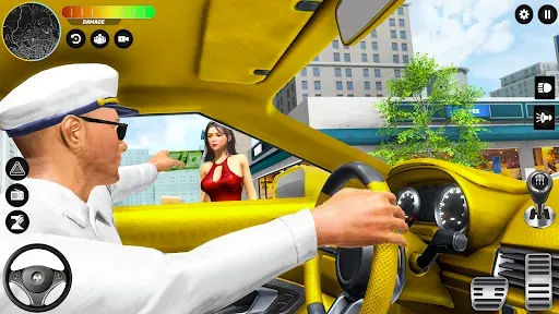 Скриншот 7 — Crazy Car Driving: Taxi Games