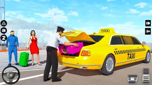 Скриншот 8 — Crazy Car Driving: Taxi Games