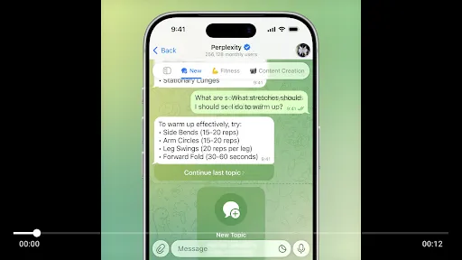 Скриншот 4 — Smallgram for Telegram