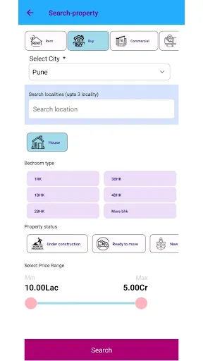 Скриншот 2 — BrokerAzadi: Buy, Sell, Rent