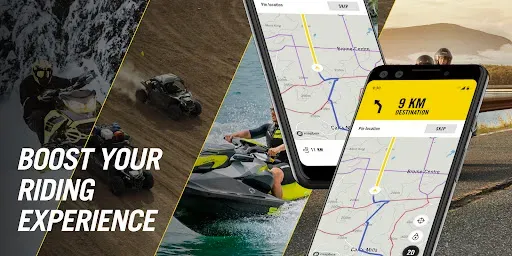 Скриншот 1 — BRP GO!: Maps & Navigation