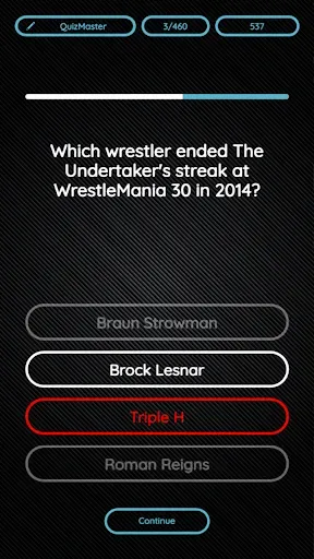 Скриншот 5 — QuizMaster: Wrestling