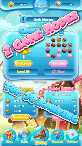 Скриншот 2 — Candy Ball: Breakout