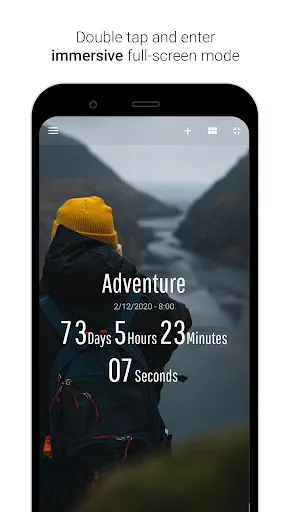 Скриншот 1 — Time Until: Countdowns, Widget