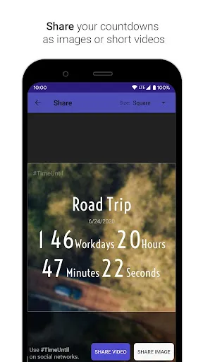 Скриншот 7 — Time Until: Countdowns, Widget