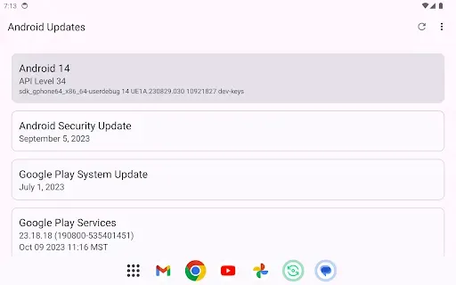 Скриншот 4 — Update Assistant for Android