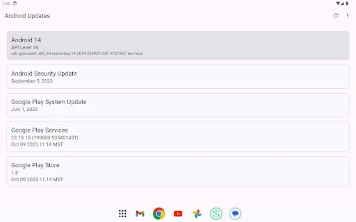 Скриншот 5 — Update Assistant for Android