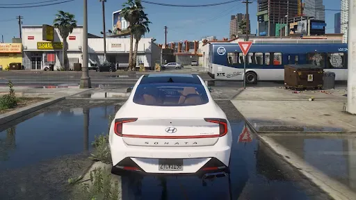 Скриншот 3 — City Car Driving School 2025