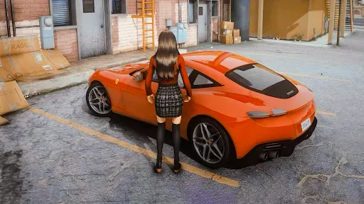 Скриншот 4 — City Car Driving School 2025