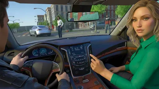 Скриншот 6 — City Car Driving School 2025