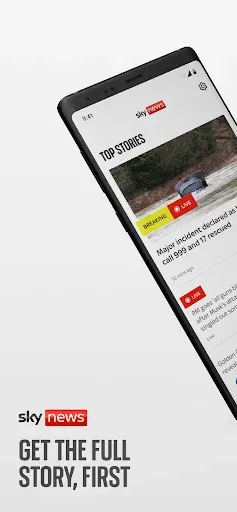 Скриншот 1 — Sky News: Breaking, UK & World