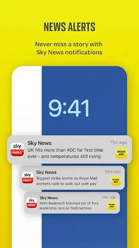 Скриншот 4 — Sky News: Breaking, UK & World