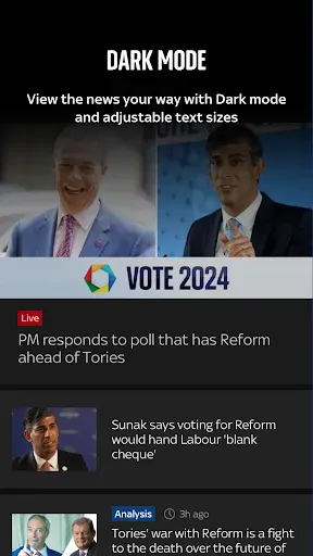 Скриншот 5 — Sky News: Breaking, UK & World