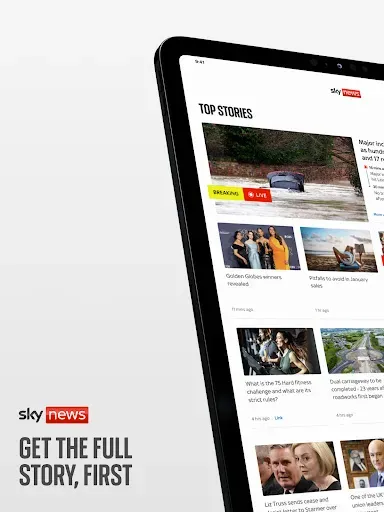 Скриншот 7 — Sky News: Breaking, UK & World