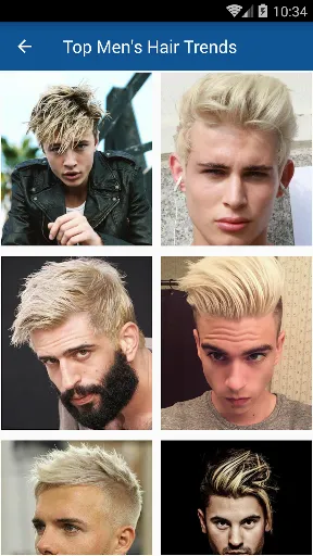 Скриншот 5 — Men Hair Styles