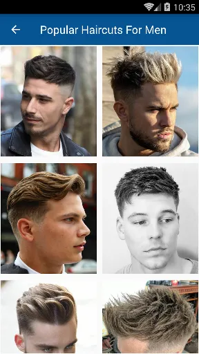 Скриншот 7 — Men Hair Styles