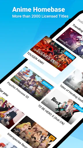 Скриншот 1 — BiliBili -HD Anime, Videos