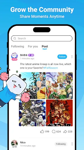 Скриншот 8 — BiliBili -HD Anime, Videos