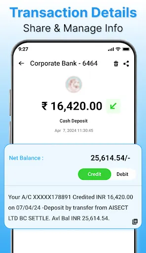 Скриншот 5 — All Bank Passbook - Statement