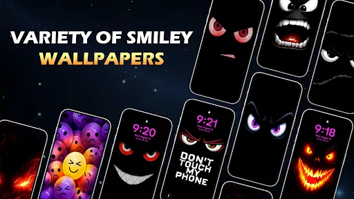 Скриншот 3 — Silly Smiley Live Wallpaper