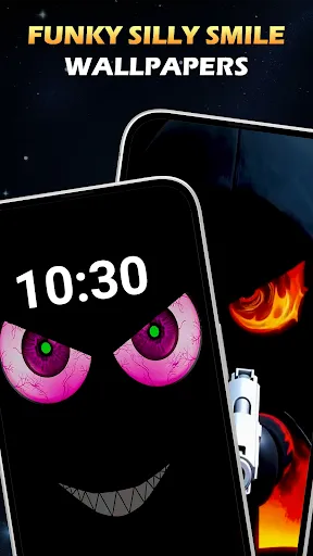Скриншот 5 — Silly Smiley Live Wallpaper