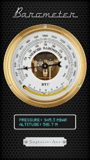 Скриншот 1 — Barometer - Air Pressure