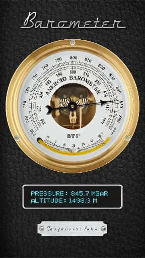 Скриншот 4 — Barometer - Air Pressure