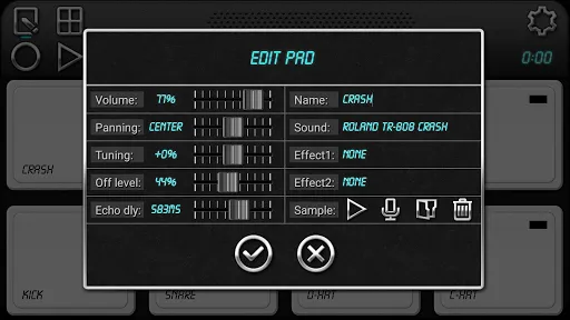 Скриншот 4 — Drum Machine - Pad & Sequencer