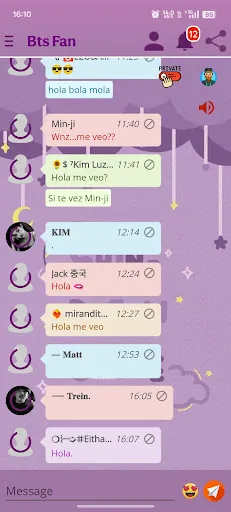 Скриншот 3 — Bts Fan Chat