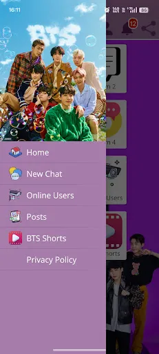 Скриншот 4 — Bts Fan Chat