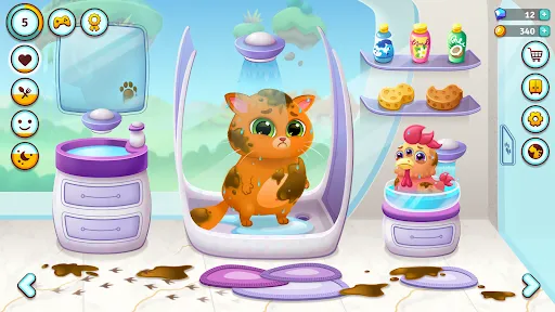 Скриншот 1 — Bubbu 2 — королевство питомцев